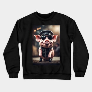 Funny pig Crewneck Sweatshirt